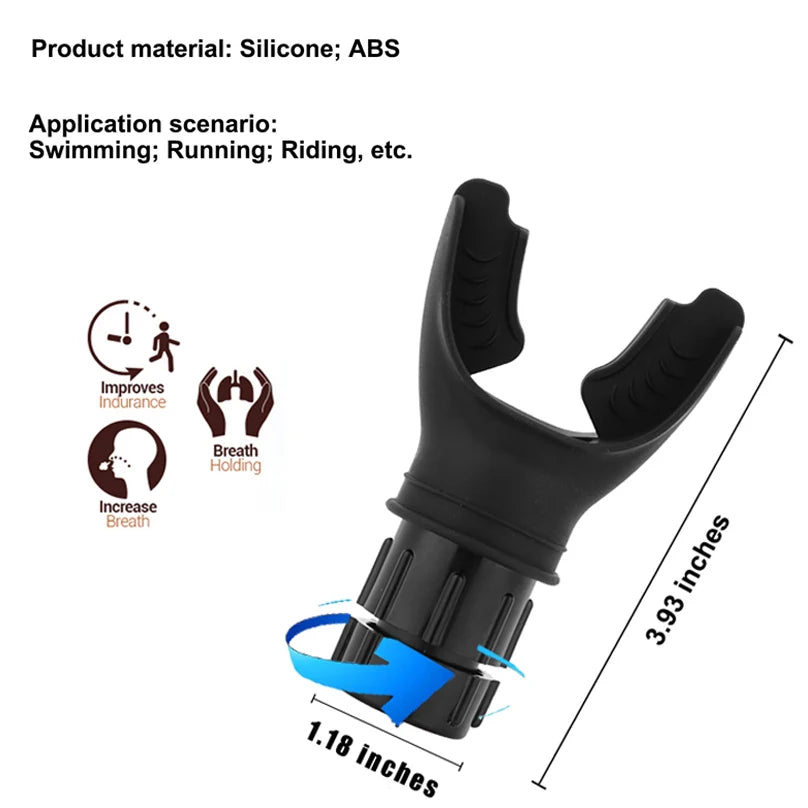 Durable Lung Trainer for Enhanced Breath Control | Adjustable Levels for Increased Lung Capacity